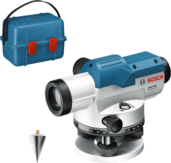 Bosch Professional Optical Level GOL 26 D | 100 m, ± 1.6 mm at 30 m