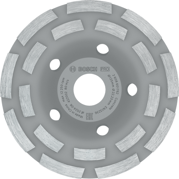 Bosch Professional Diamond Drilling & Cutting Concrete Grinding Head