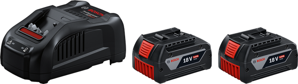 Bosch Professional Starter Set 2 x GBA 18V 5.0Ah + GAL 1880 CV | 18.0 V