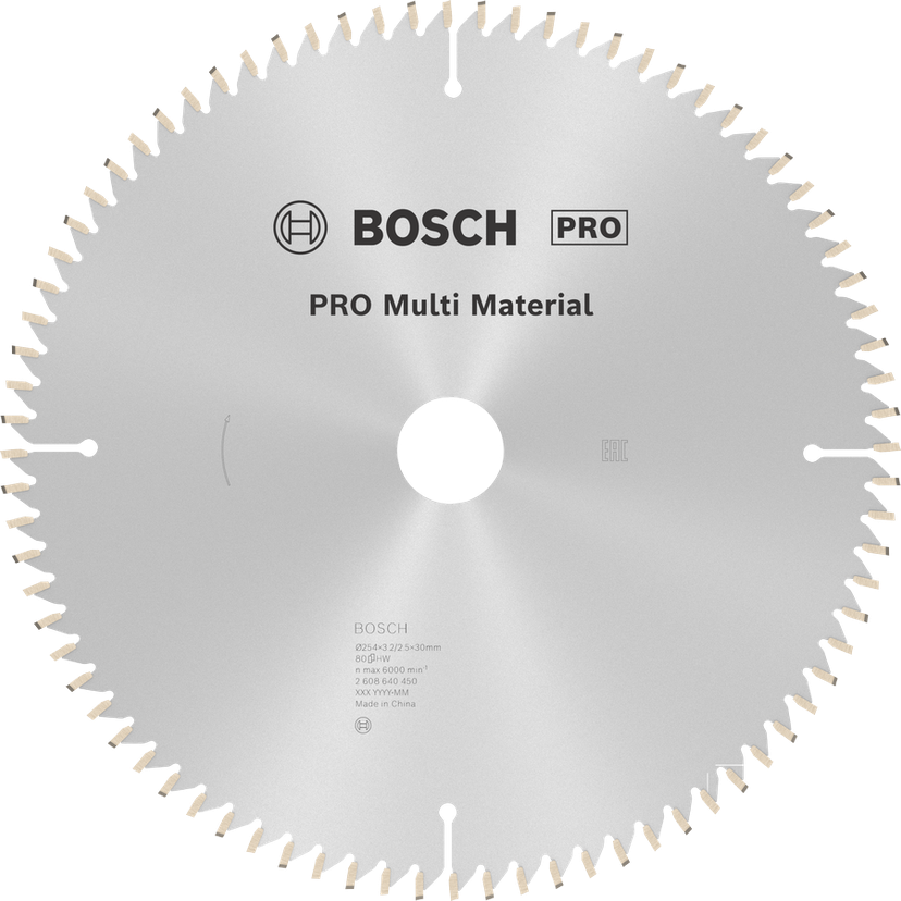 Bosch Professional Saw Blades & Hole Saws Multi Material Circular Saw Blade