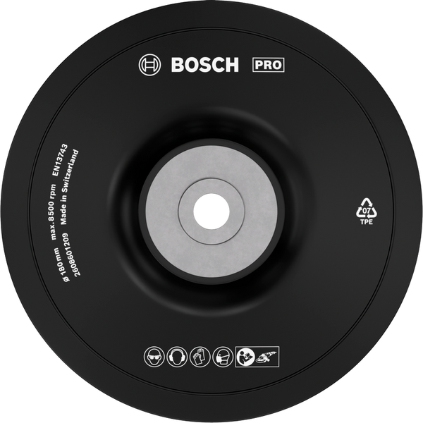 Bosch Professional Machine Accessories Backing Pad Soft