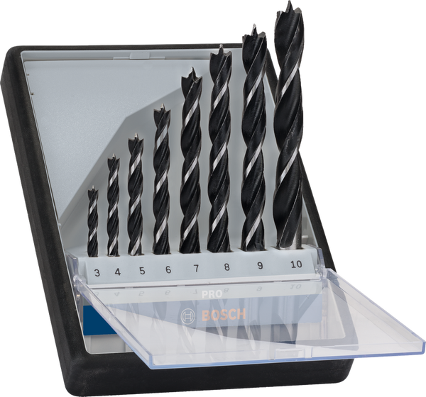 Bosch Professional Accessory Sets Wood Brad Point Drill Bit Set
