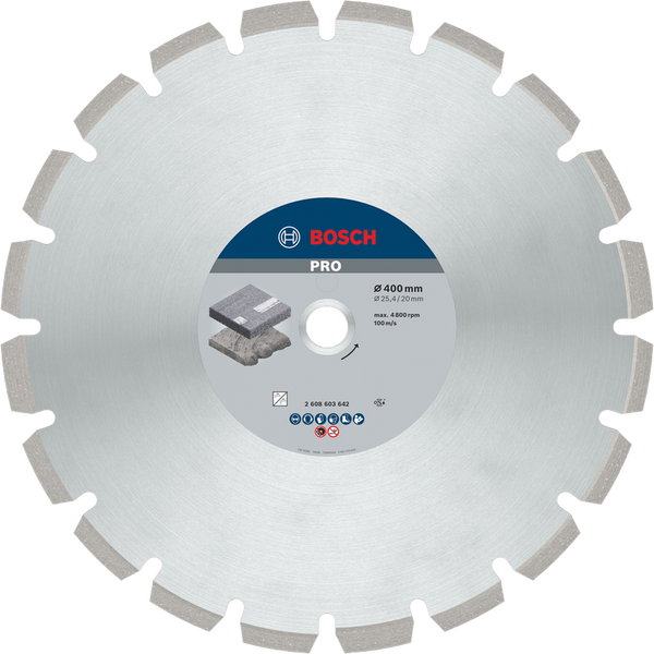 Bosch Professional Diamond Drilling & Cutting Asphalt Diamond Cutting Disc