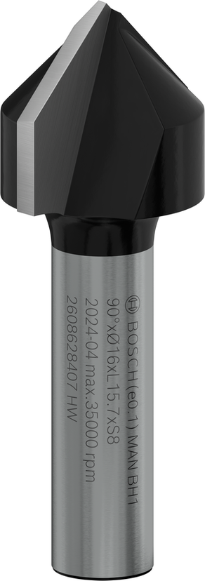 Bosch Professional Pro Router Bit V Groove Router Bit V-Groove
