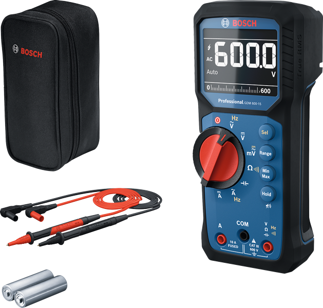Bosch Professional Digital Multimeter GDM 600-15 | 600 V, 0.1 mV