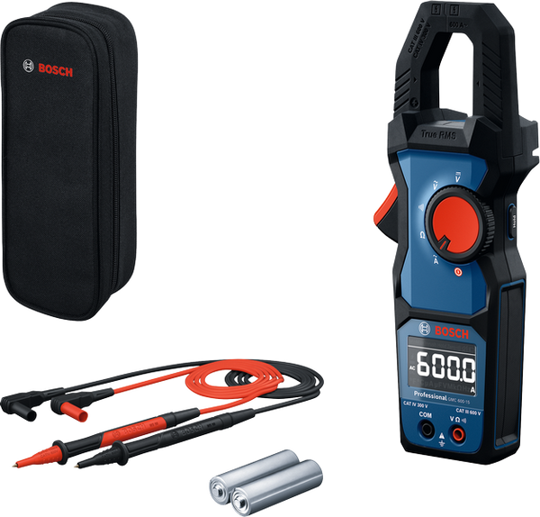 Bosch Professional Clamp Meter GMC 600-15 | 600 V, 0.1 V