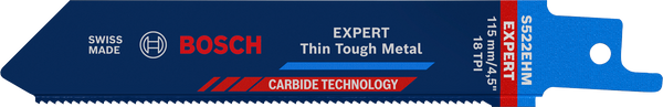 Bosch Professional Saw Blades & Hole Saws EXPERT Thin Tough Metal S522EHM Blade