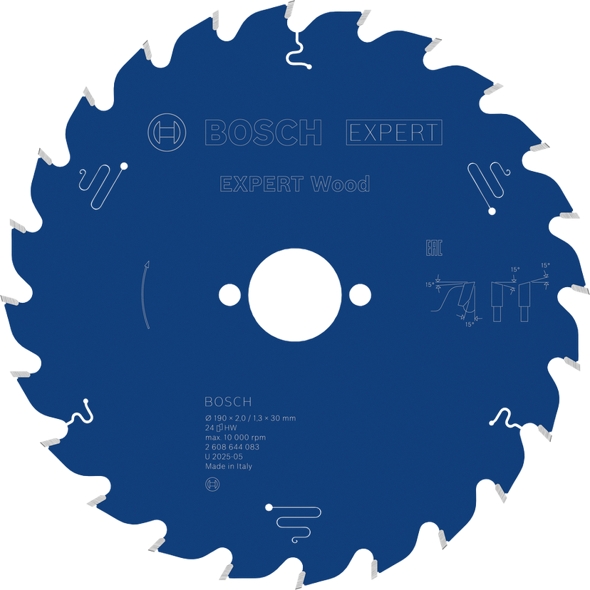 Bosch Professional Saw Blades & Hole Saws EXPERT Wood Circular Saw Blade