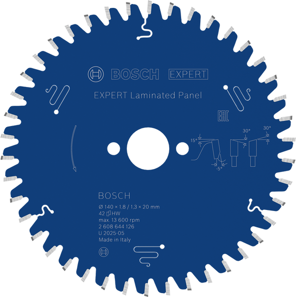Bosch Professional EXPERT Laminated Panel Circular Saw Blade | Saw Blades & H…