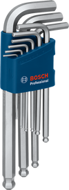 Bosch Professional Angle Keys Allen Key Hex 9 pcs Professional