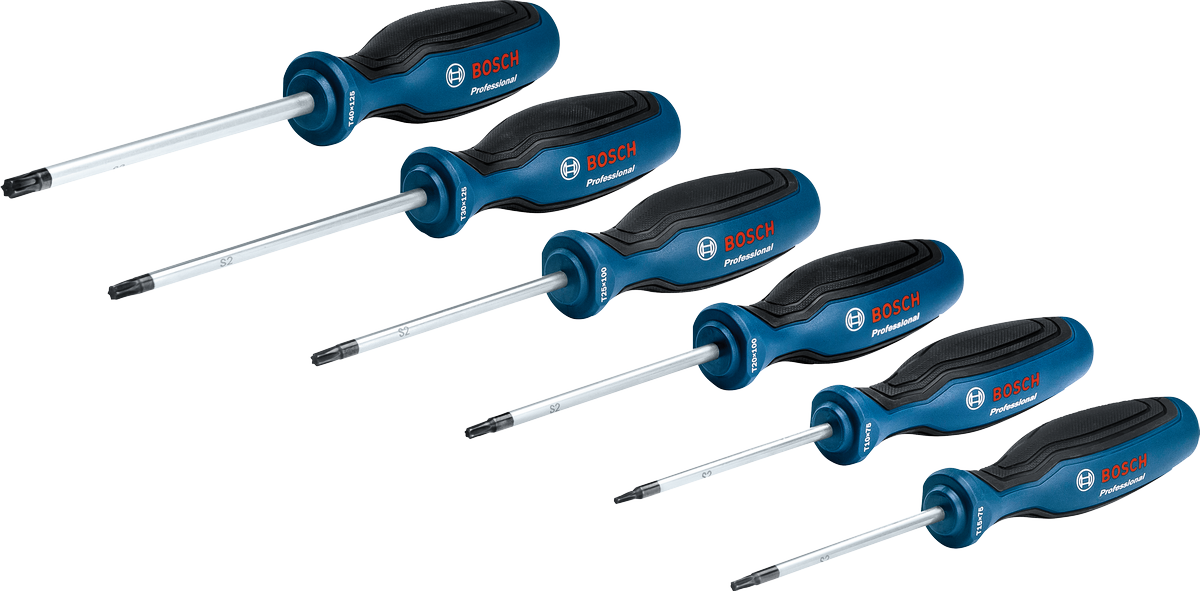 Bosch Professional Screwdrivers Screwdriver Set TX 6 pcs Professional