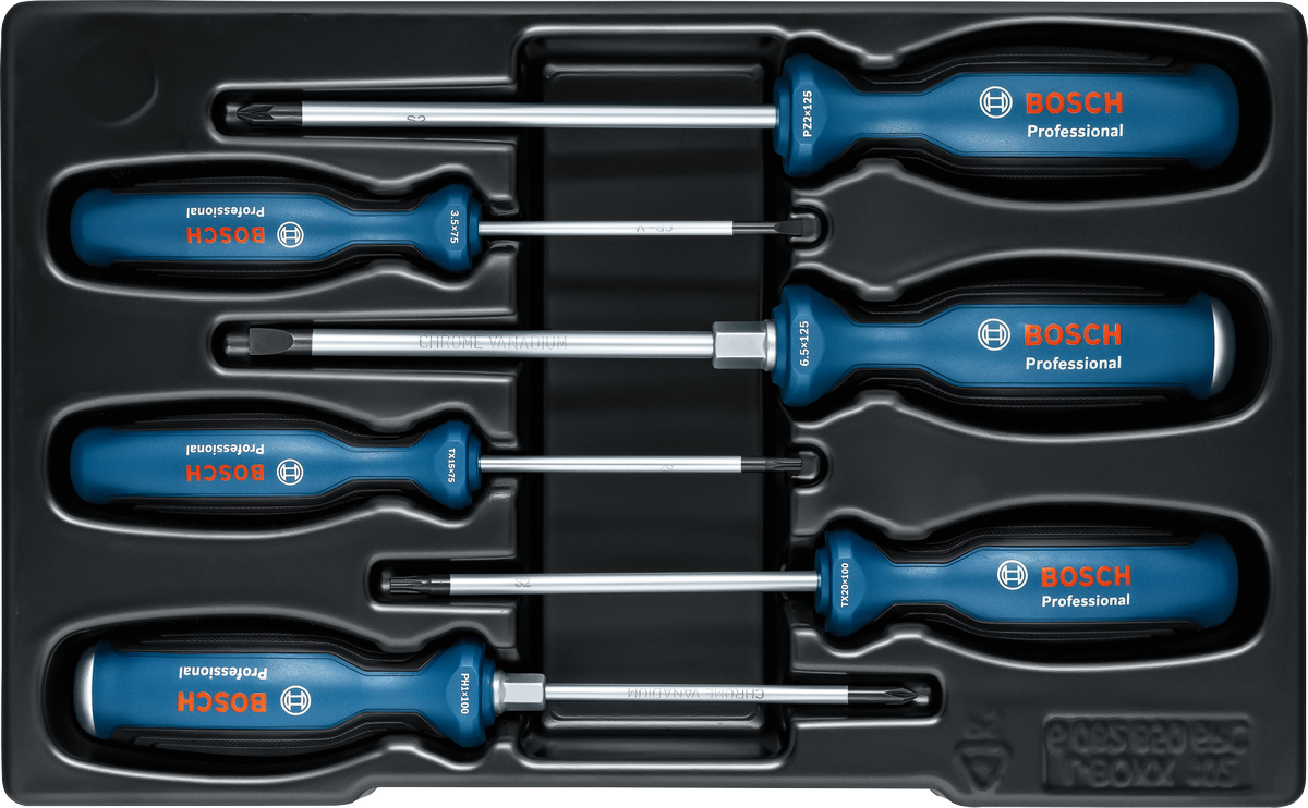 Bosch Professional Screwdriver Set SL/PH/PZ/TX 6 pcs Professional | Screwdrivers
