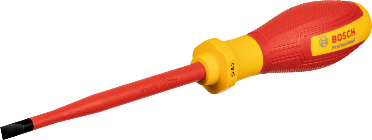 Bosch Professional VDE Screwdrivers VDE Screwdriver SL6.5x125 mm Professional