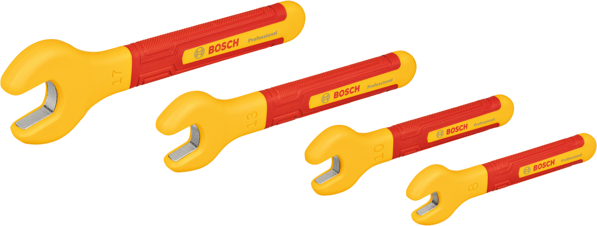 Bosch Professional VDE Wrenches VDE Spanner Set 4 pcs Professional