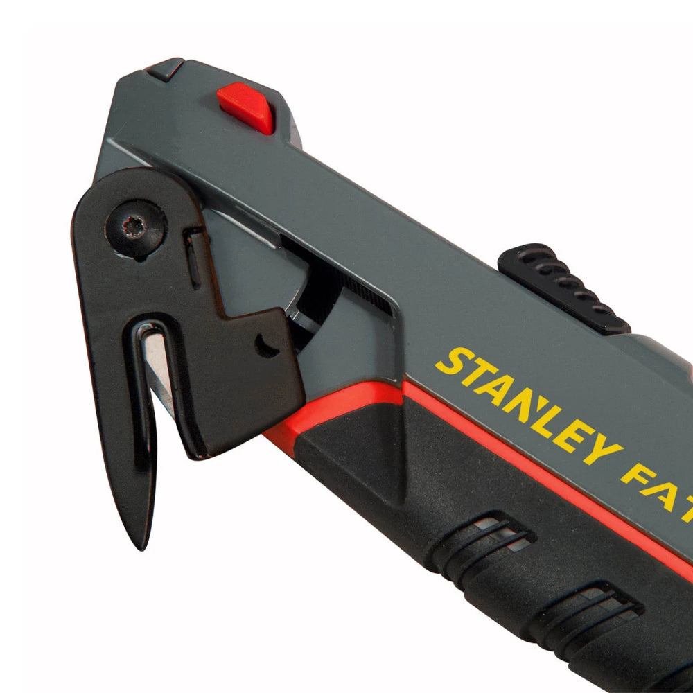 STANLEY FATMAX Self-Retracting Safety Utility Knife with 5 Blades | 0-10-242