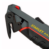 STANLEY FATMAX Self-Retracting Safety Utility Knife with 5 Blades | 0-10-242