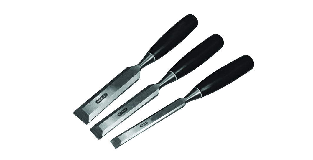 Stanley Wood Chisel Set 3pc | 0-16-158