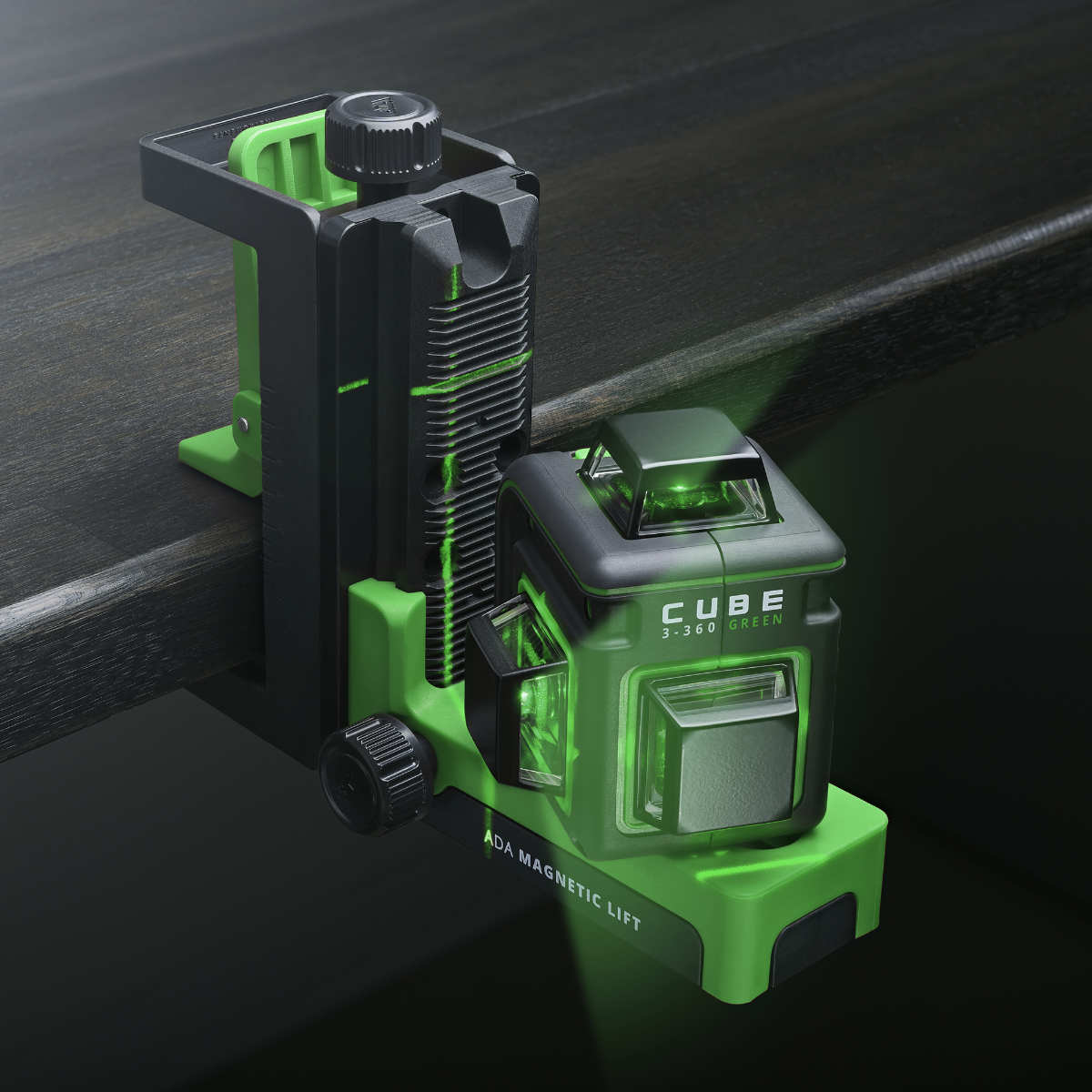ADA 3-360 Green Cross Line Laser and Base Kit | A00566