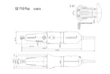 GE 710 Plus (600616000) Die grinder