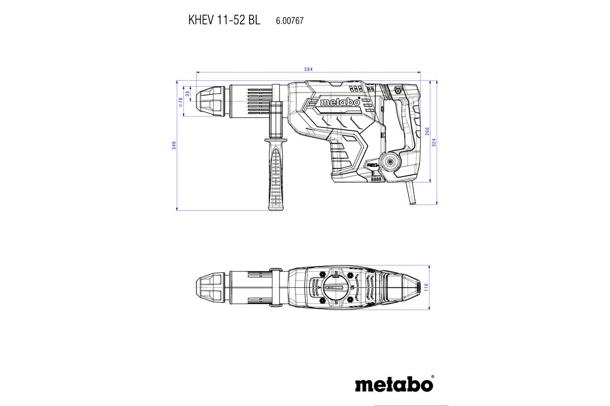 KHEV 11-52 BL (600767500) Combination hammer