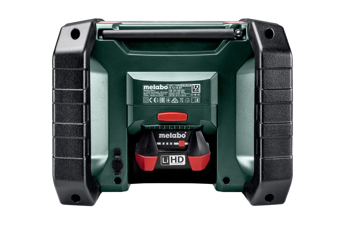 R 12-18 BT (600777850) Cordless worksite radio