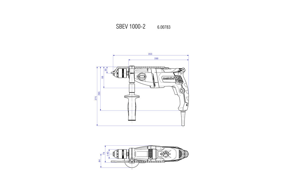 SBEV 1000-2 (600783500) Impact drill