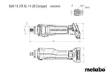 GVB 18 LTX BL 11-28 Compact (600828850) Cordless die grinder
