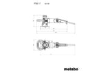 PFM 17 (601789500) Metal weld bead remover