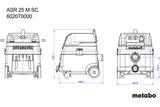 ASR 25 M SC (602070000) Vacuum cleaner