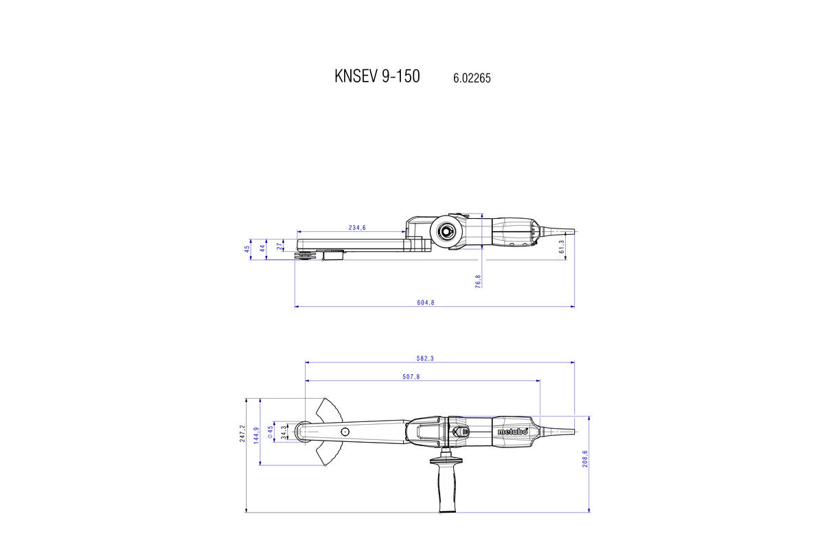 KNSE 9-150 Set (602265500) Fillet weld grinder