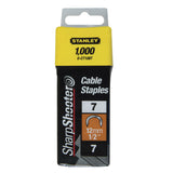 Stanley Round Cable Staples 12mm | 1-CT108T
