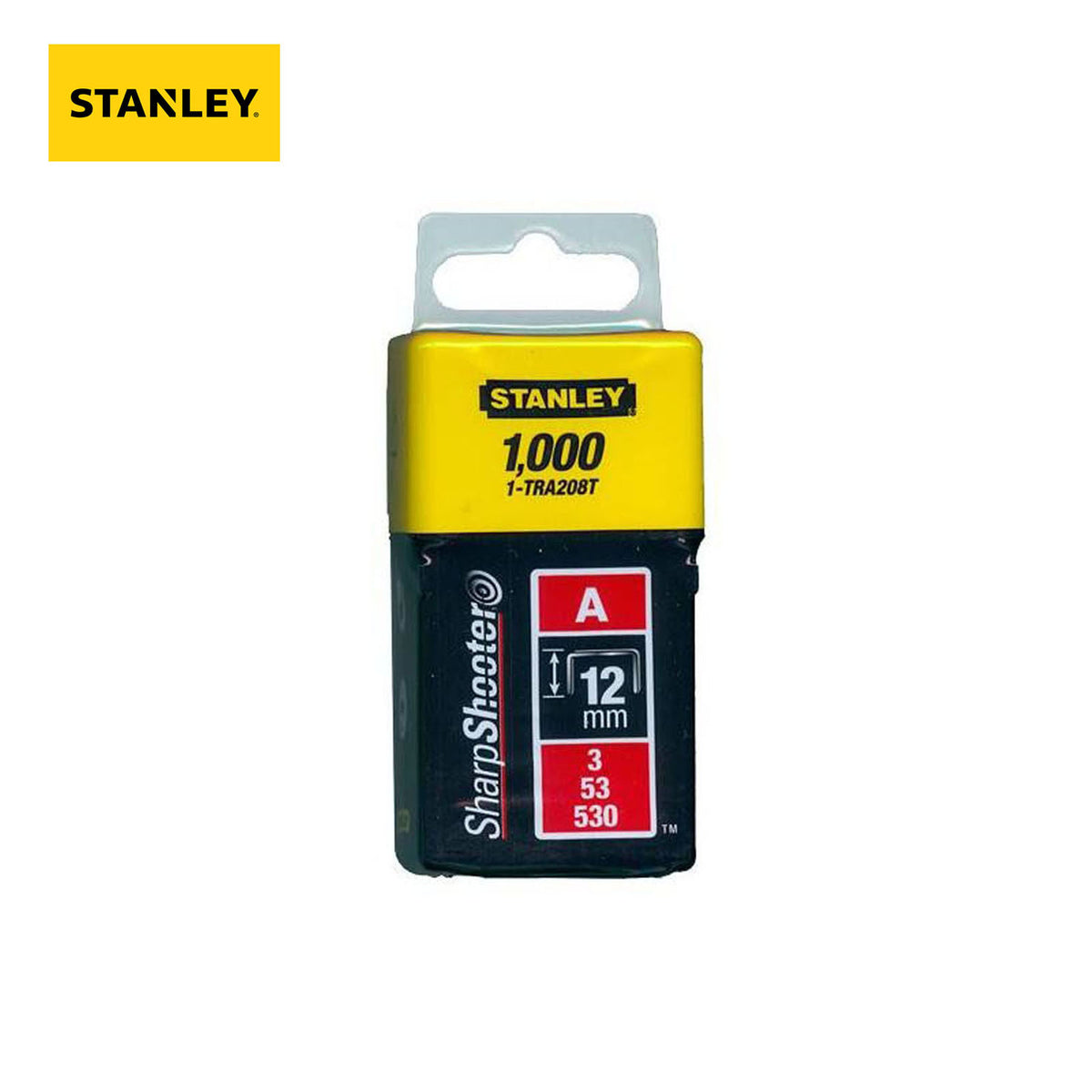Stanley Light Duty Staples 12mm | 1-TRA208T