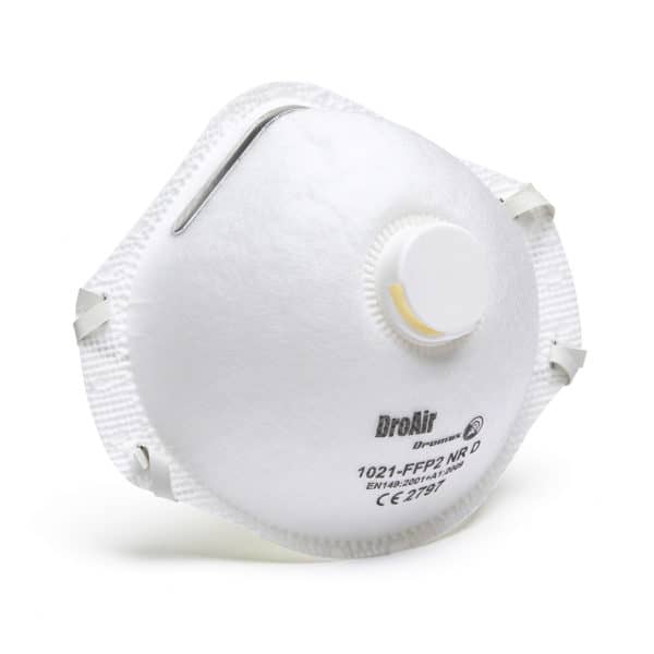 Valved Disposable Moulded FFP2 Mask