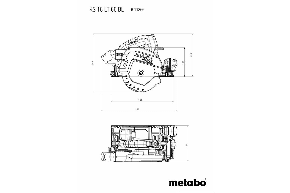 KS 18 LTX 66 BL Set (691194000) Cordless circular saw