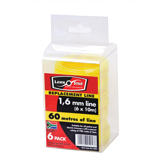 Replacement Trimmer Line Six Pack