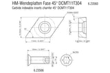 KFM 9-3 RF (601751700) Bevelling tool for metal
