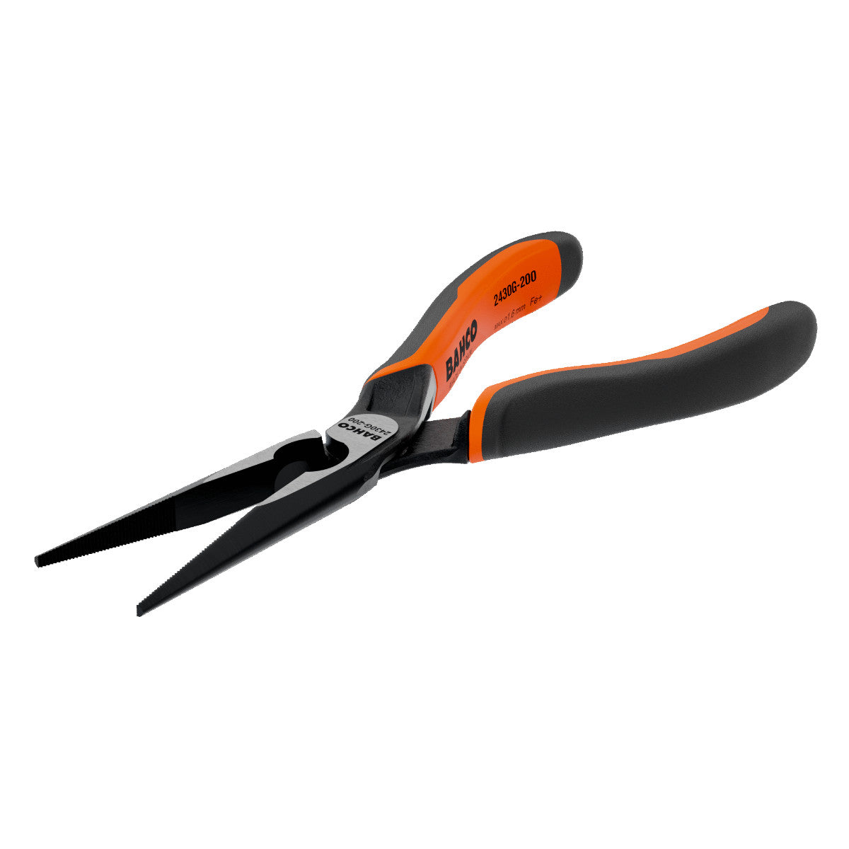 Bahco ERGO 200mm Long Snipe Nose Pliers | 2430G-200