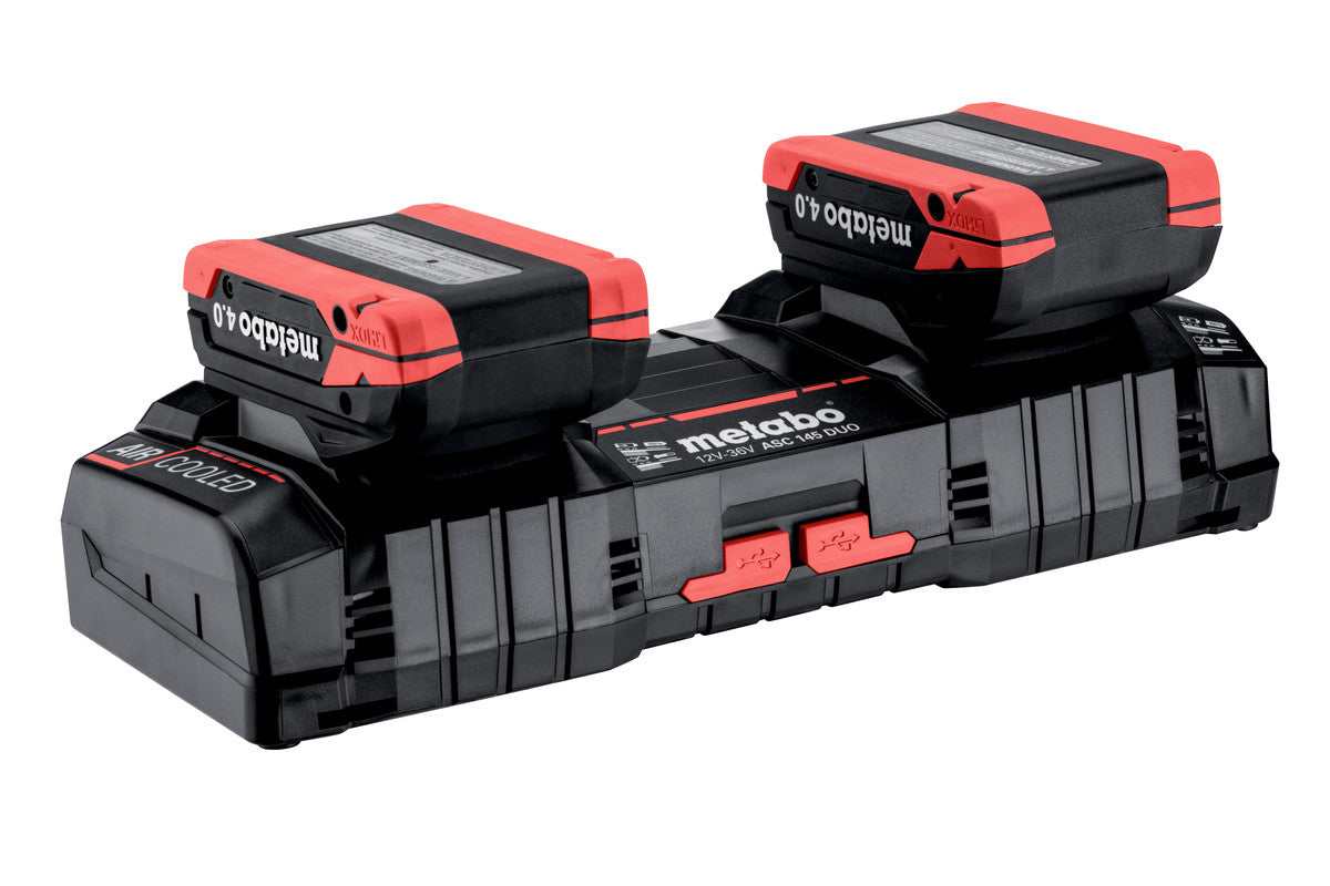 Dual quick charger ASC 145 DUO, 12-36 V, "AIR COOLED", EU (627495000)