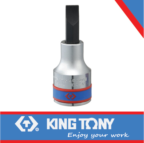 SOCKET BIT 1/2″ SLOTTED HEAD 10 X 60MM
