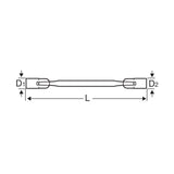 Bahco Swivel Head Double End Spanner | 4040M-12-13