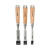 Bahco Wooden-Handle Chisel Set 3pc | 425-081