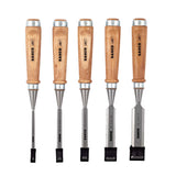 Bahco Wooden-Handle Chisel Set 5pc | 425-082