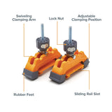 BORA Track Clamp Pair | 542011