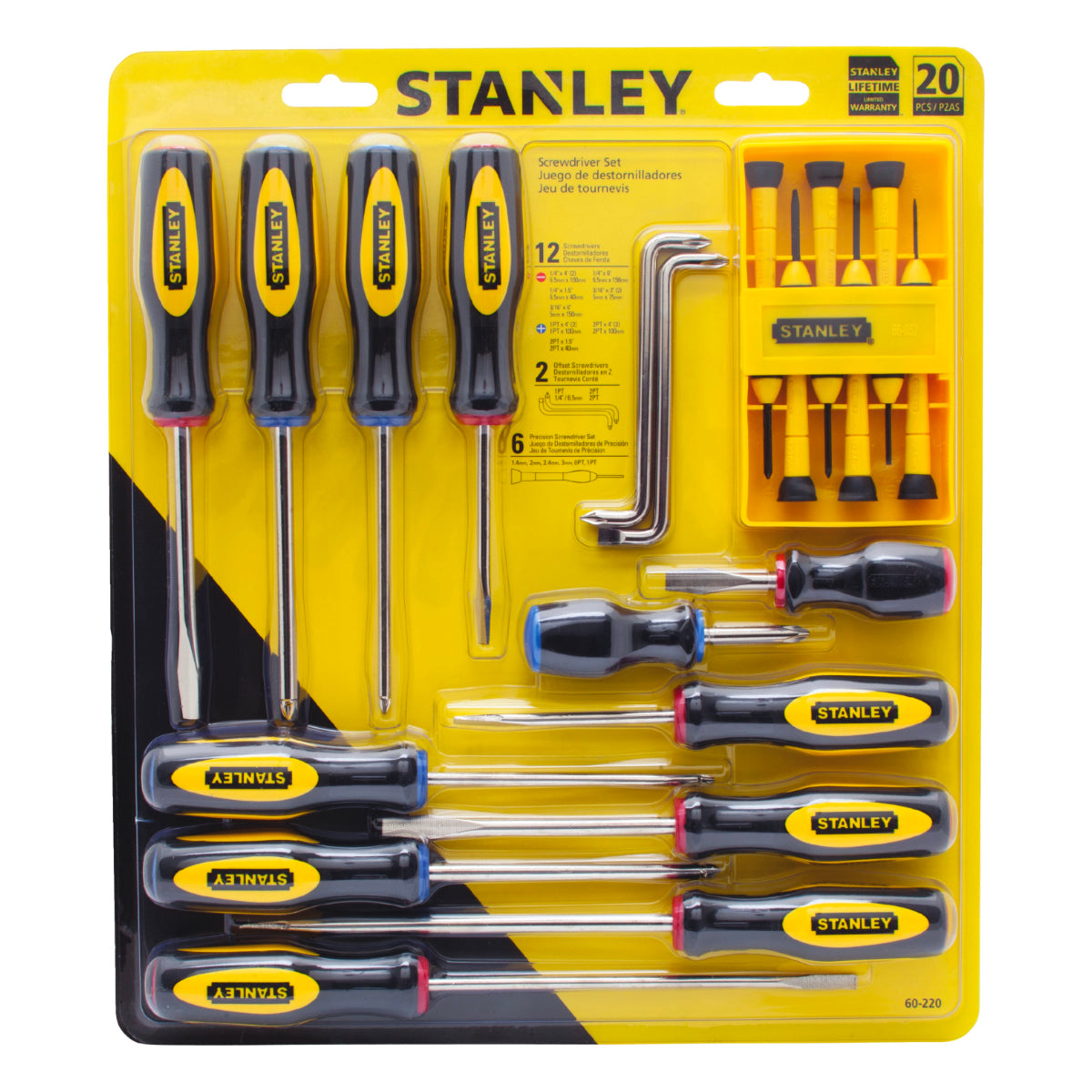 Stanley Stanley Screwdriver Set 20 Piece | 60-220
