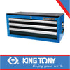3 DRAWER BALL BEARING SLIDES TYPE TOOL CHEST (BLUE BODY/BLACK DRAWER)