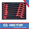 VDE Insulated 75° Offset Ring Wrench Set for Tool Trolley (EVA FOAM) – 15 PCS