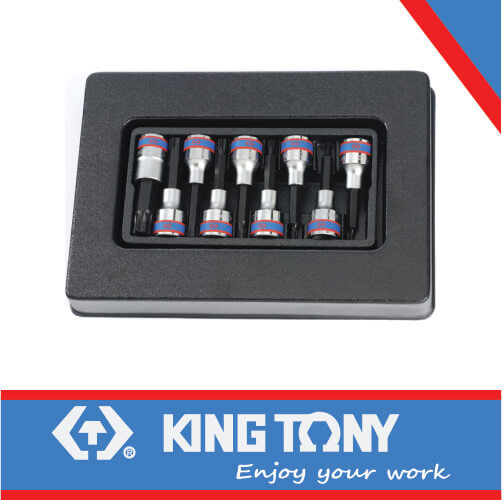 SOCKET SET 1/2″ TORX BIT T20-T60 9PC