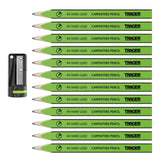 TRACER Carpenters Pencils 10pc with Sharpener | ACP1
