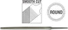 FILE.AFILE ROUND SMOOTH 200MM SLEEVE