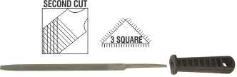 FILE.AFILE SLIMTAPER 150MM SLEEVE
